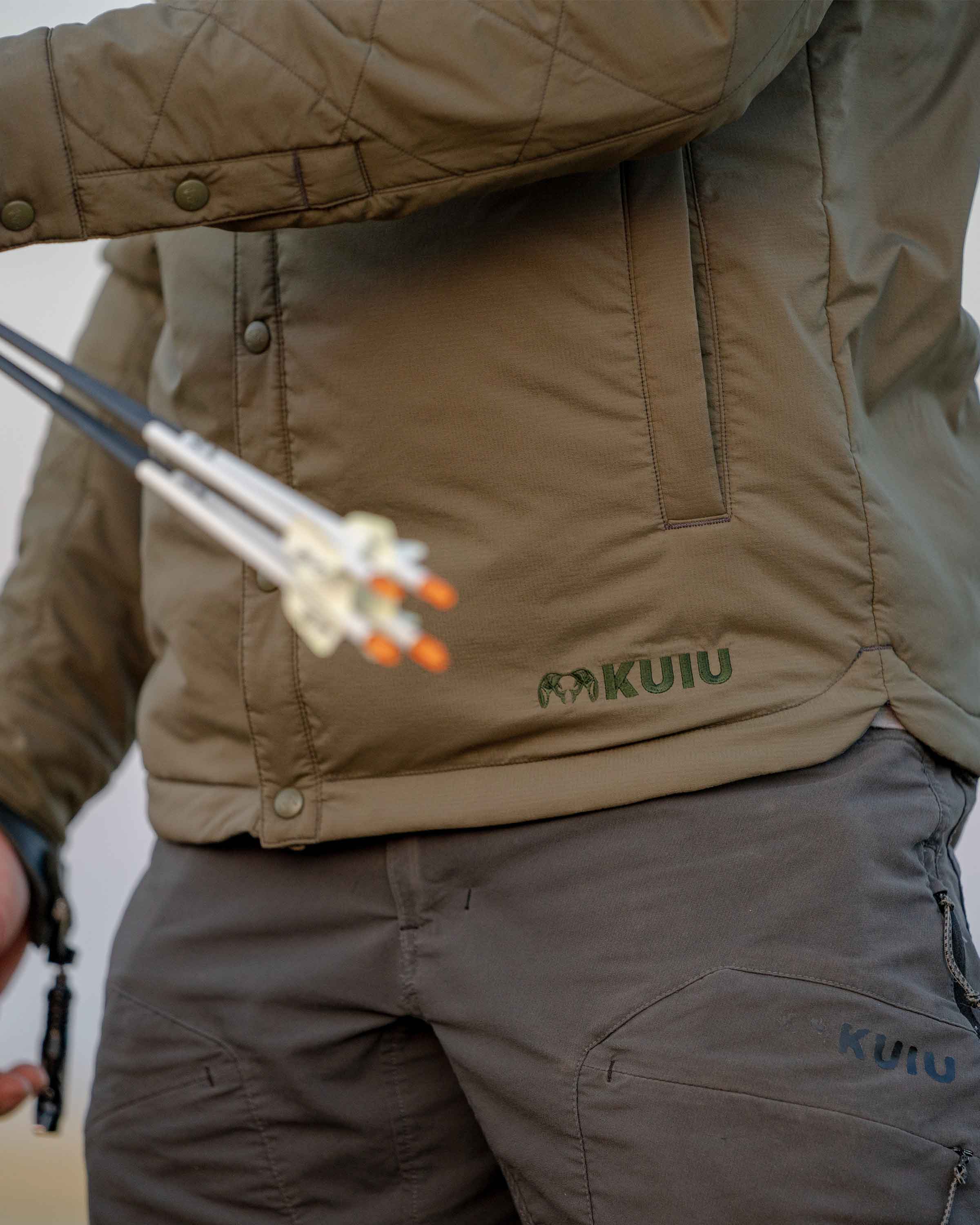 Base Camp Insulated Snap Shirt | Steel Blue - Image 5