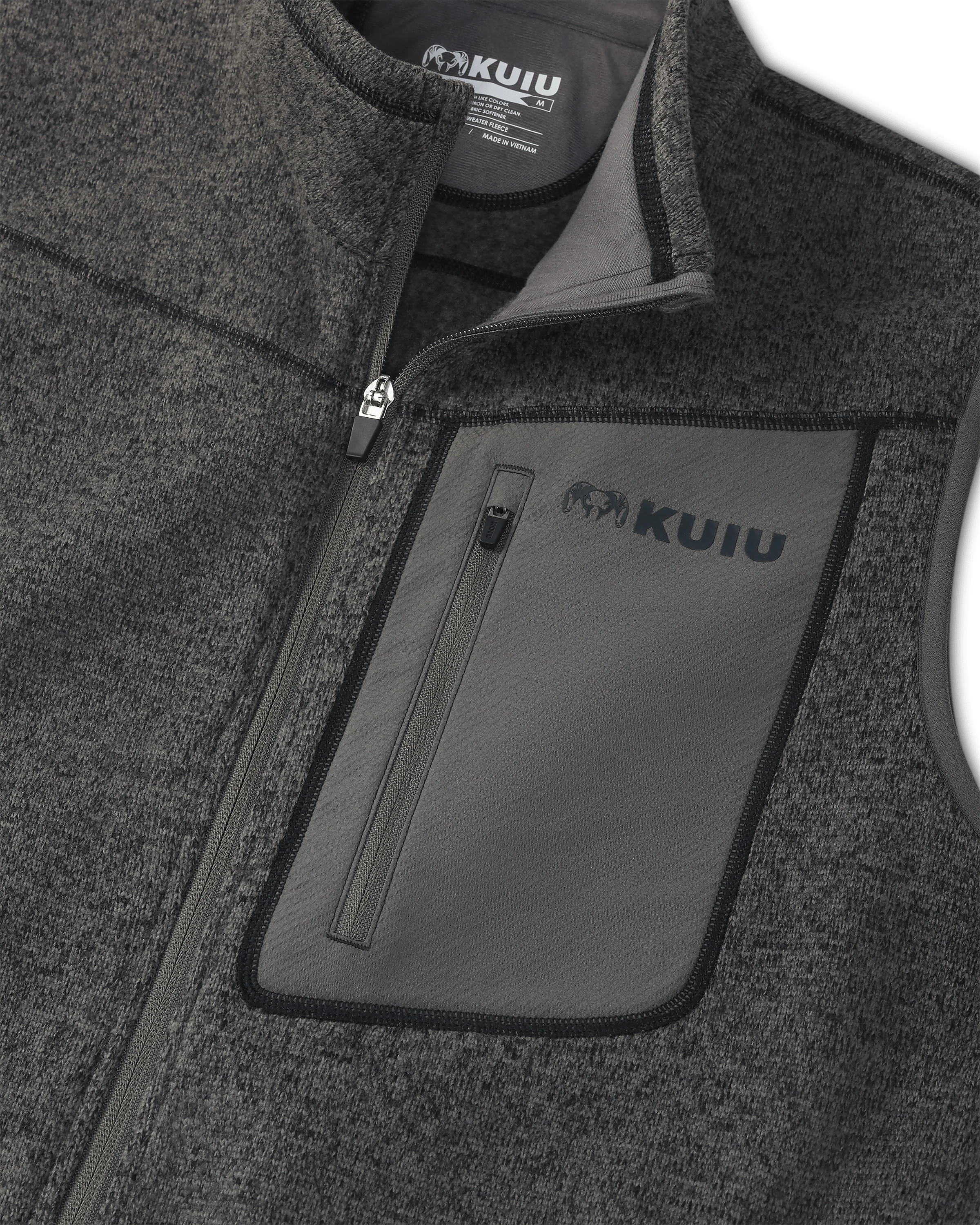 Base Camp Sweater Vest | Charcoal Heather - Image 3