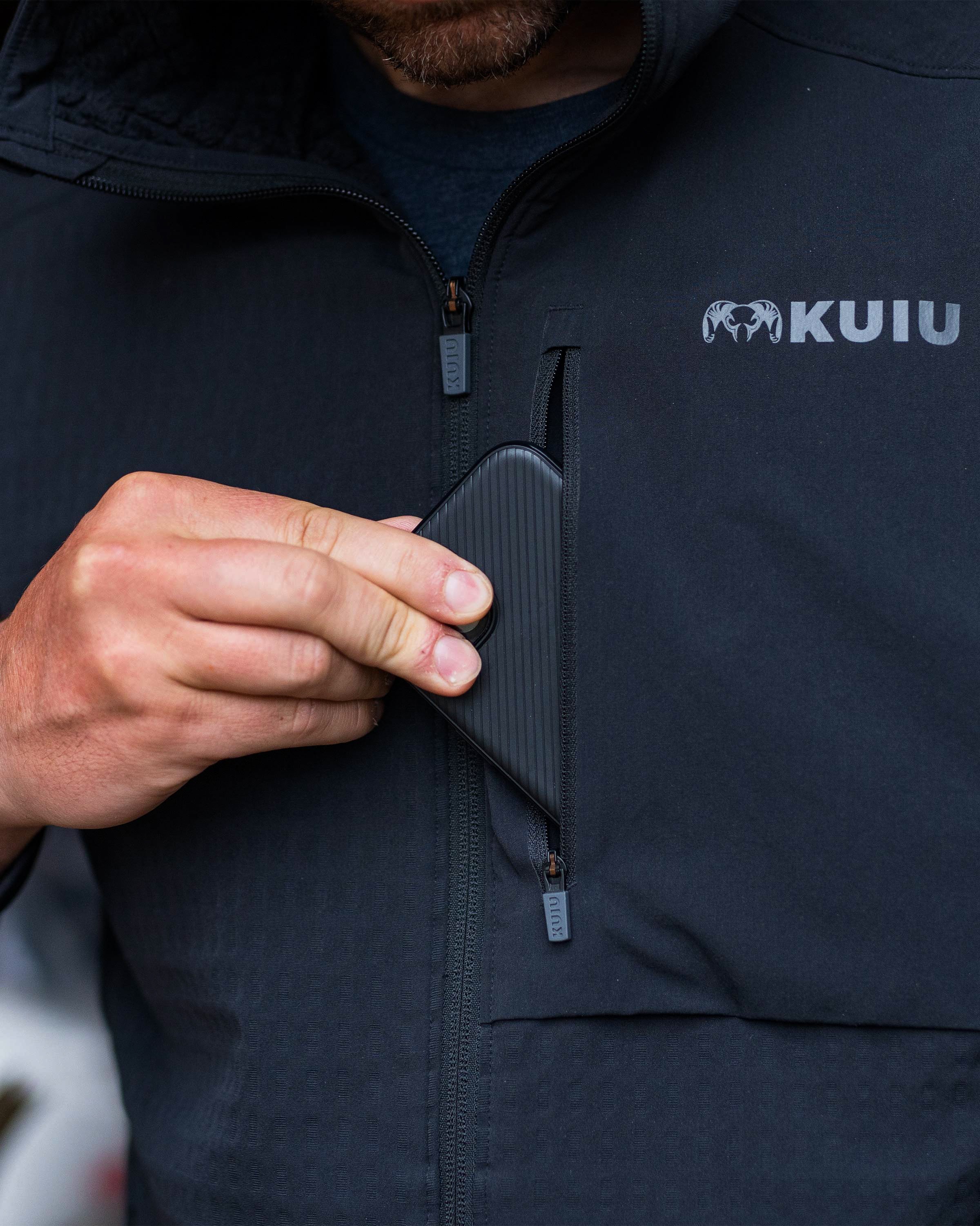 Blockfield Fleece Hoodie | Dark Sage - Image 8