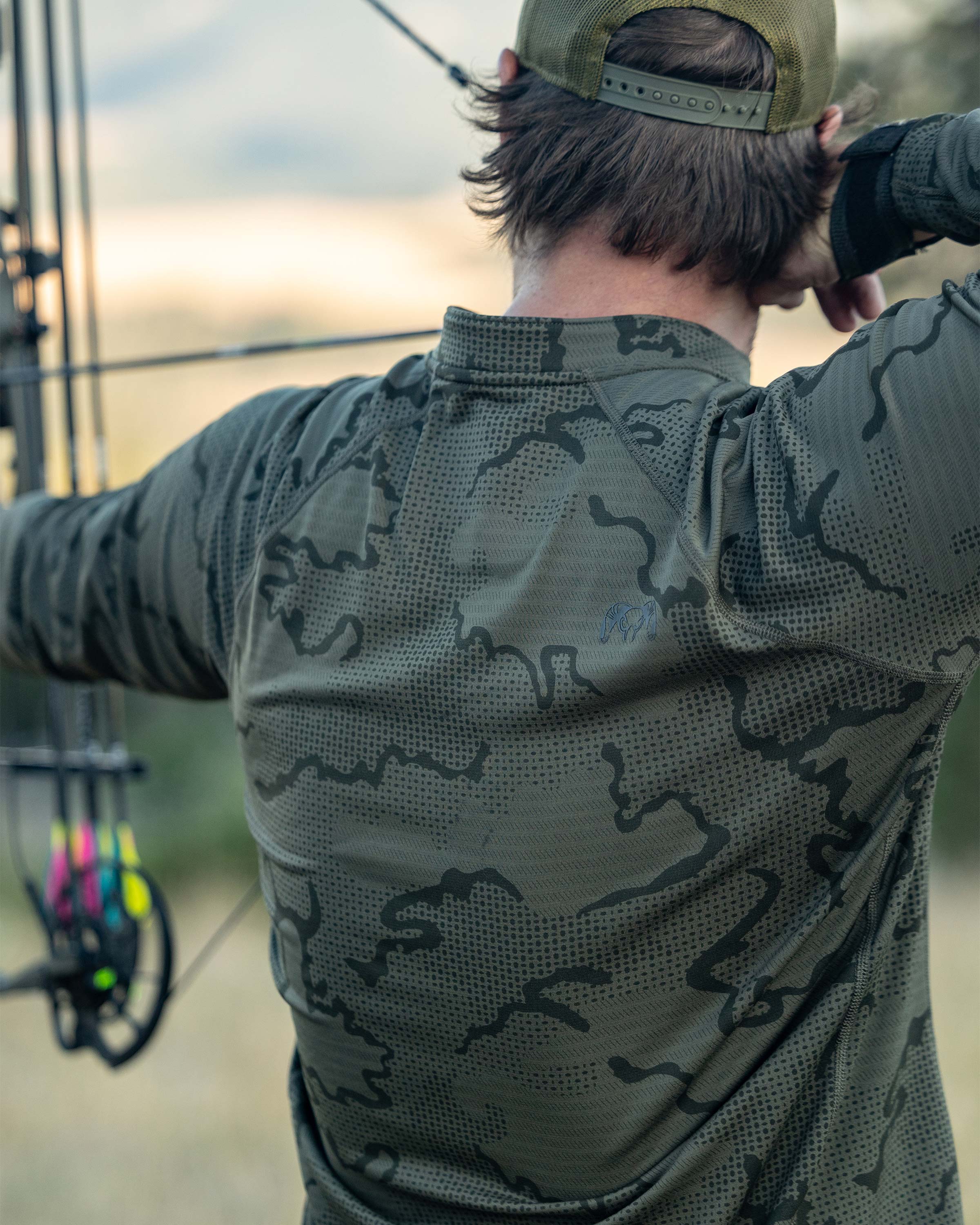 Ridgepoint Fleece Henley | Olive Tonal - Image 8