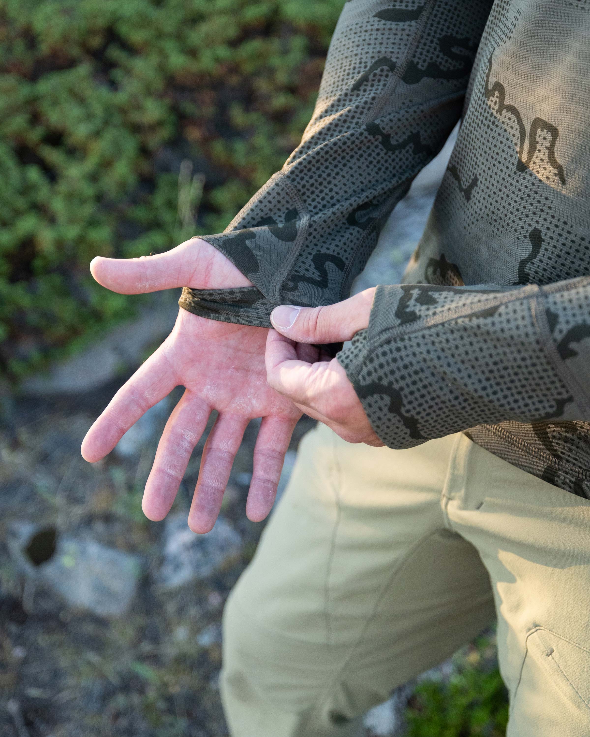 Ridgepoint Fleece Henley | Olive Tonal - Image 9