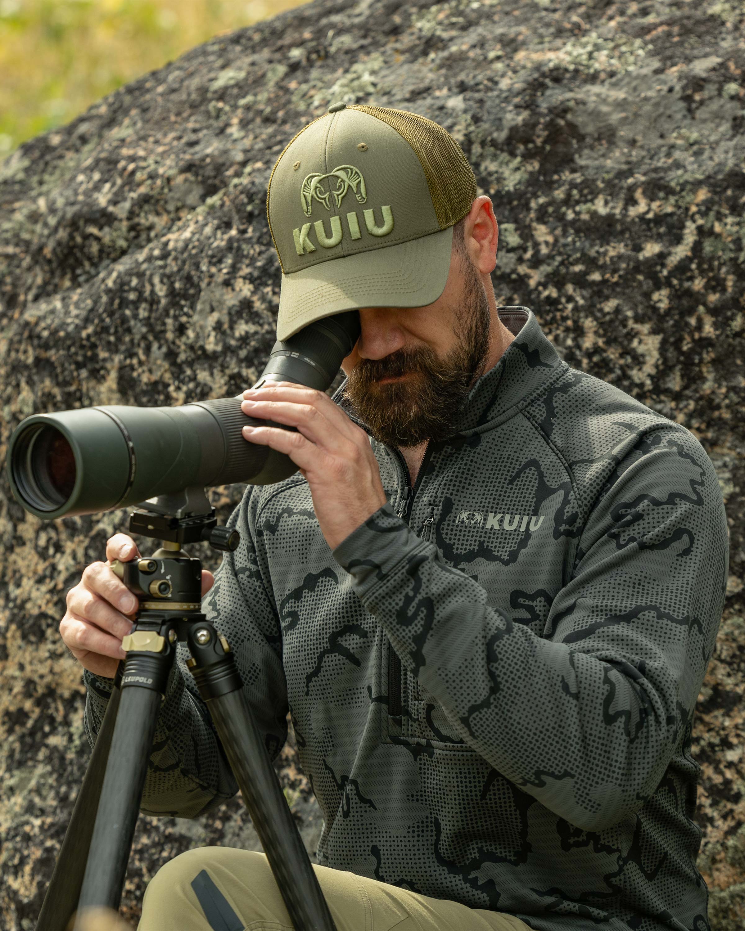 Ridgepoint Fleece Zip-T | Ash Tonal - Image 7