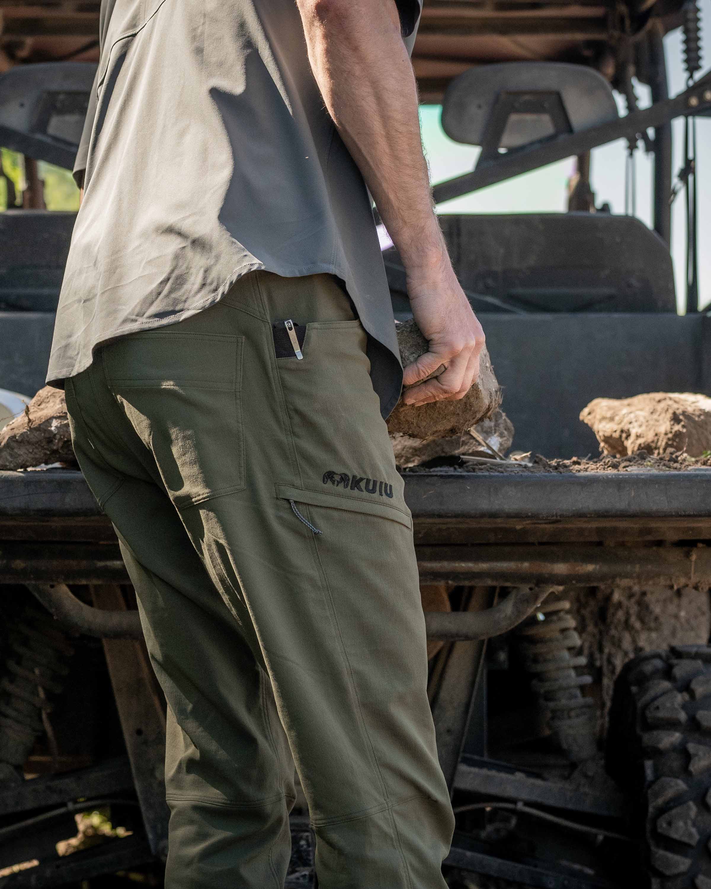Switchback Pant | Olive - Image 3
