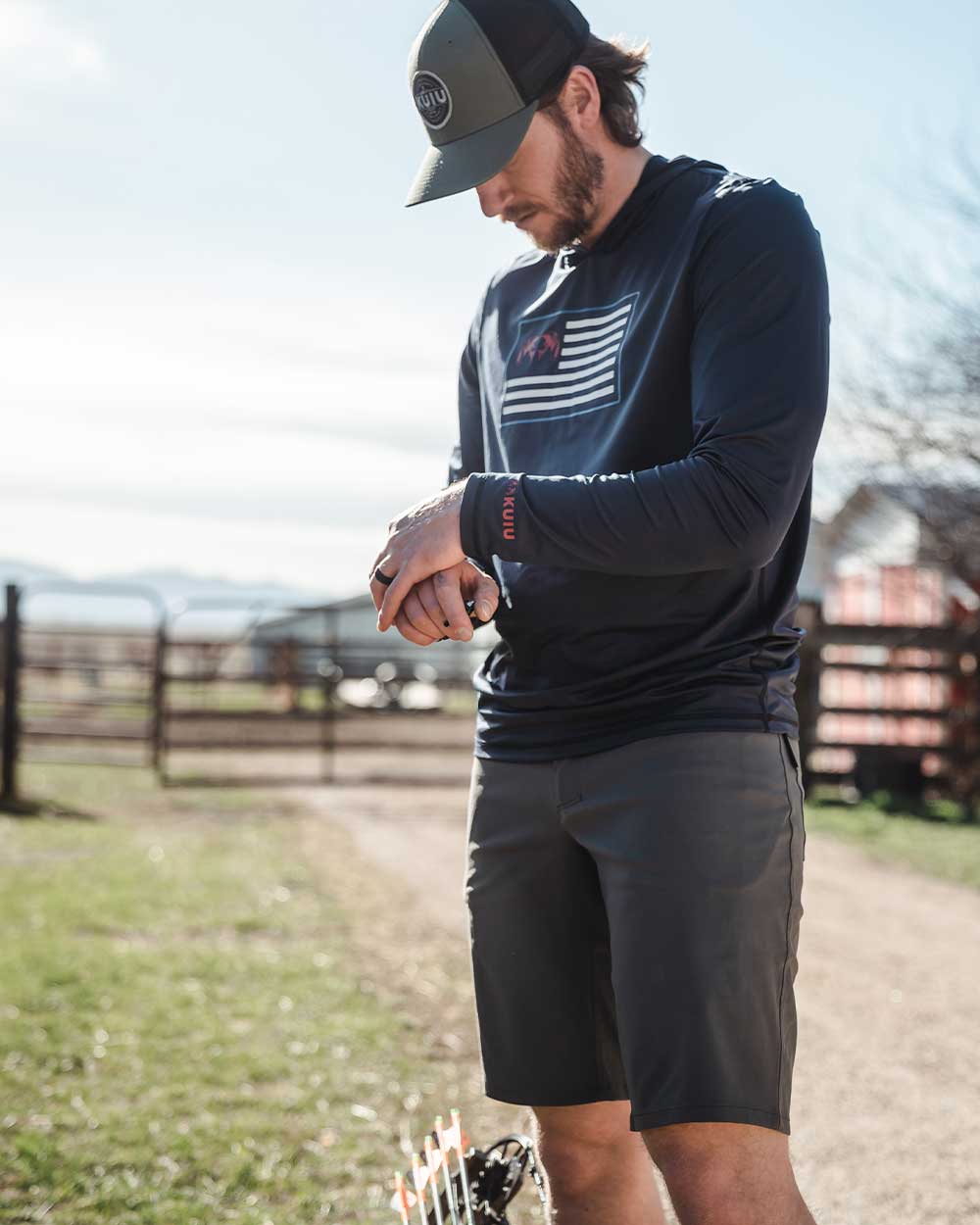 Switchback 12" Short | Gunmetal - Image 4