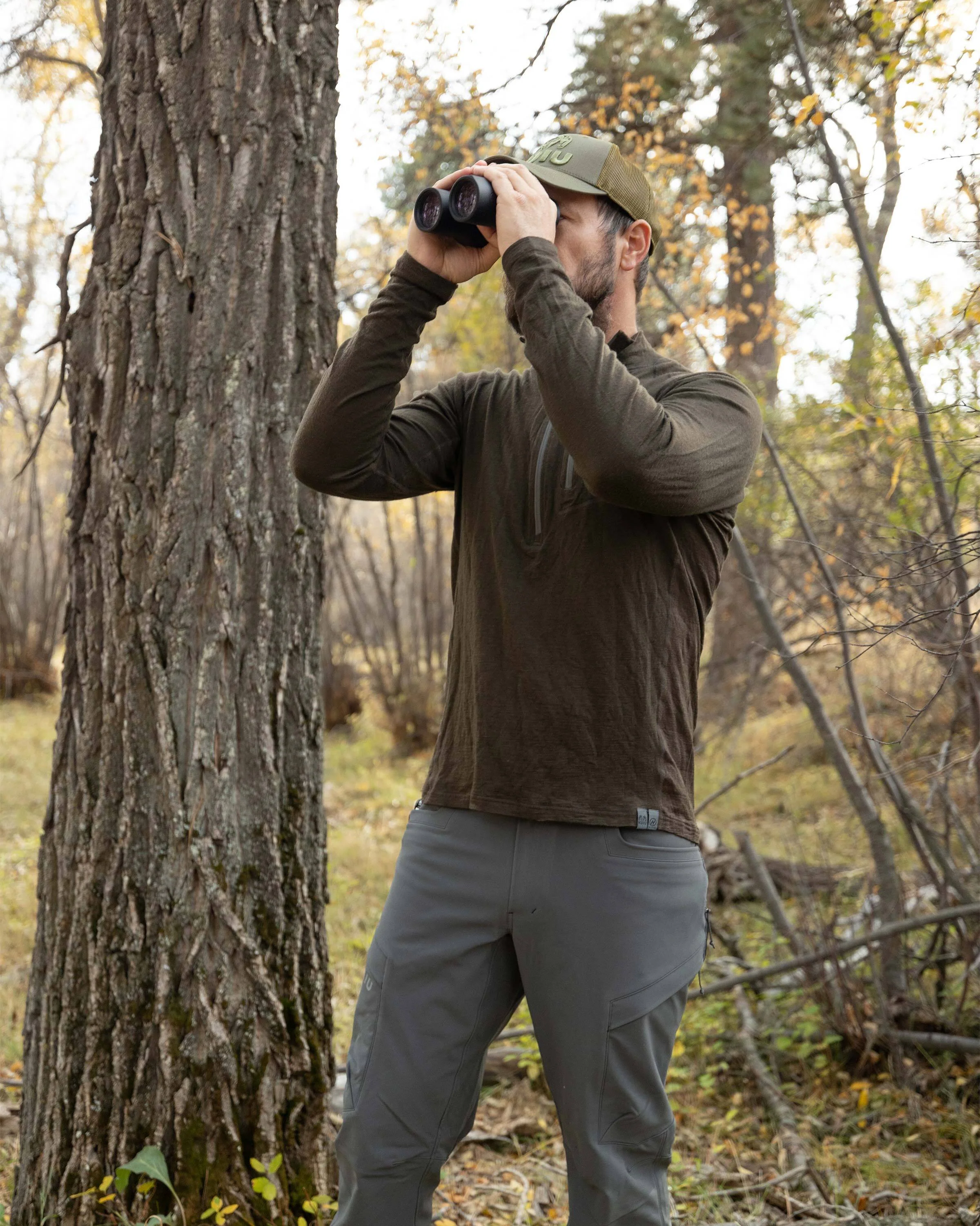 ULTRA Merino 145 Zip-T Hunting Shirt | Verde - Image 7