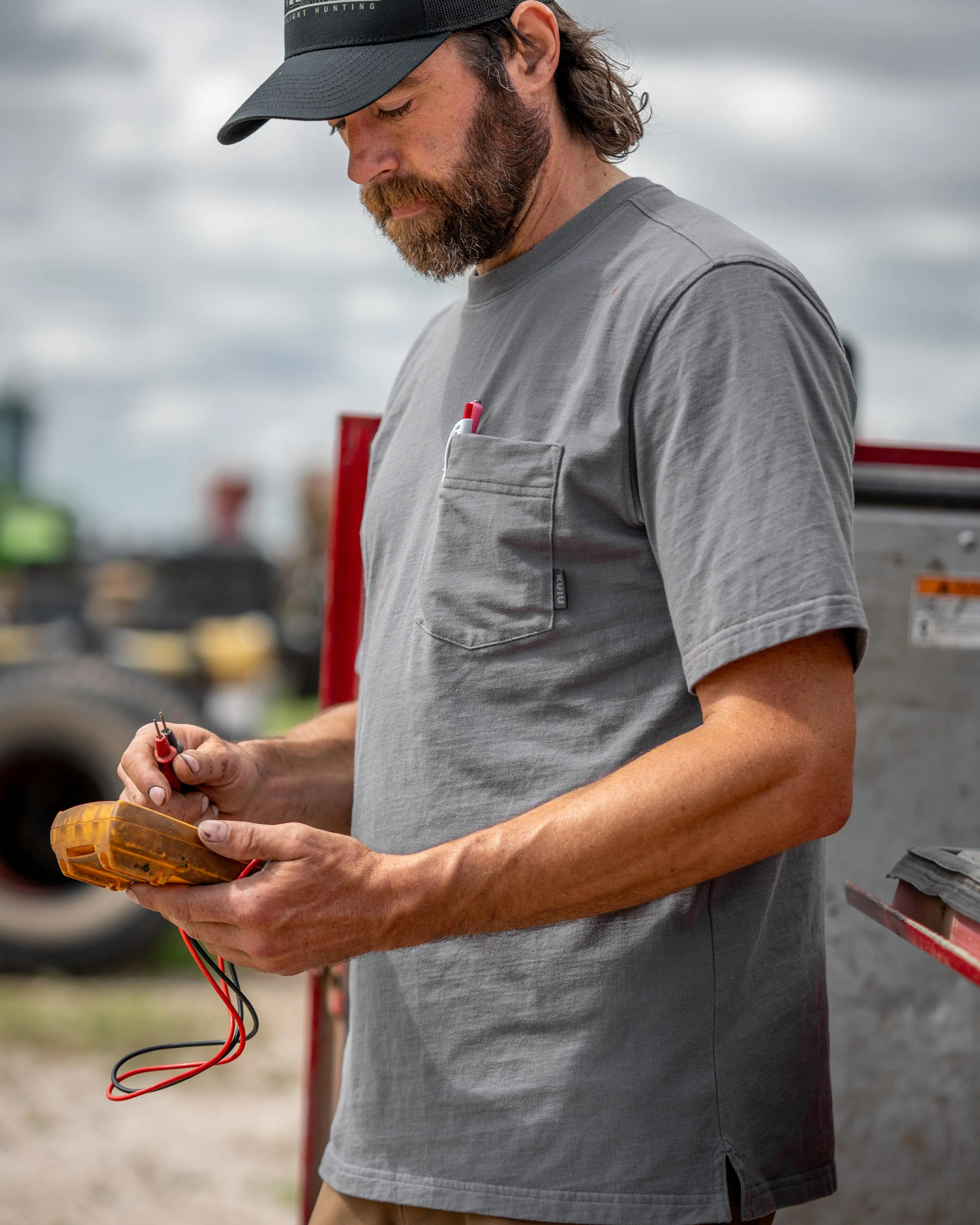 Workgrade SS Pocket Crew | Black - Image 5